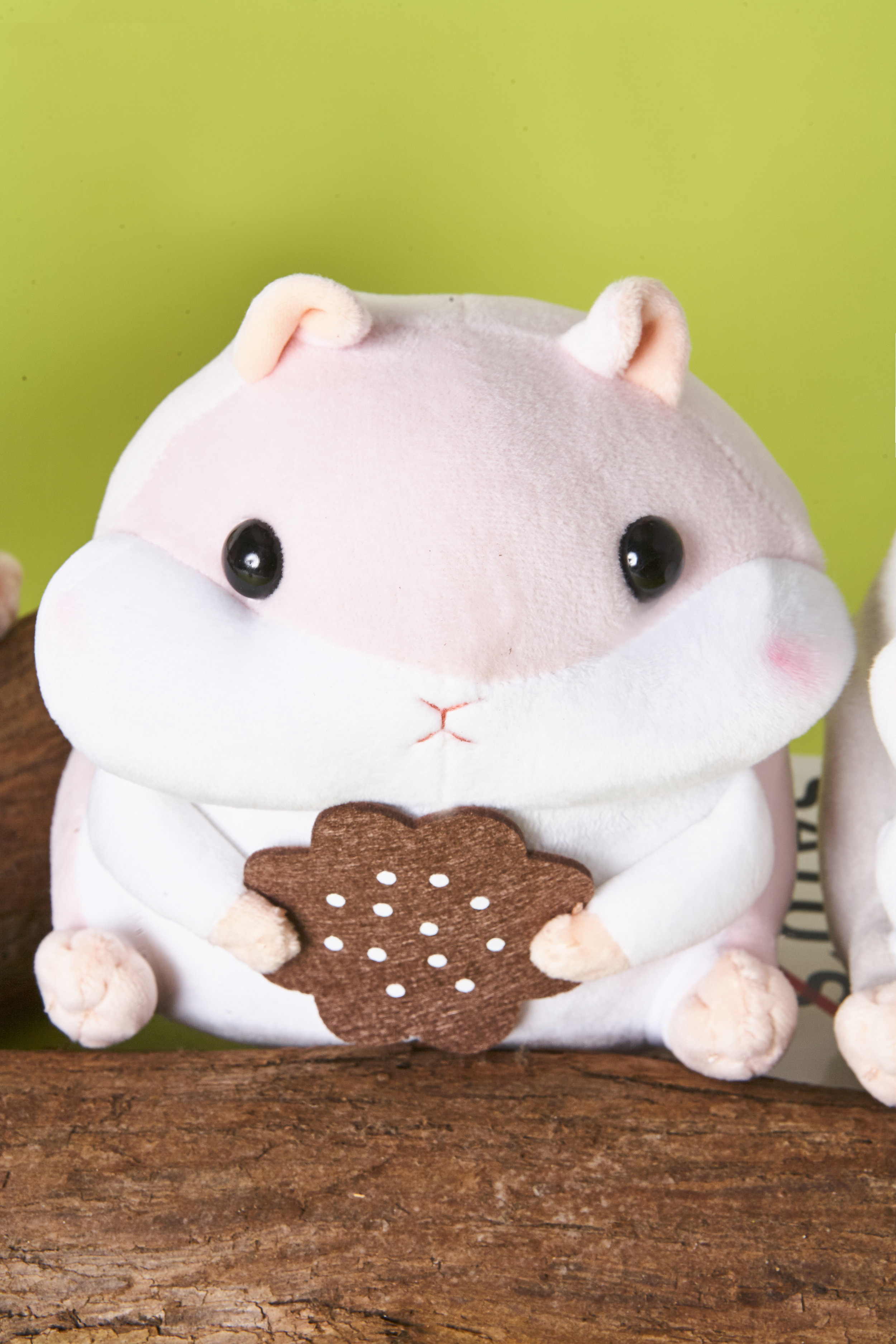 Ultra-soft Scooshin Hamster Plush Size: 7.5" Shinjidai Brown 
