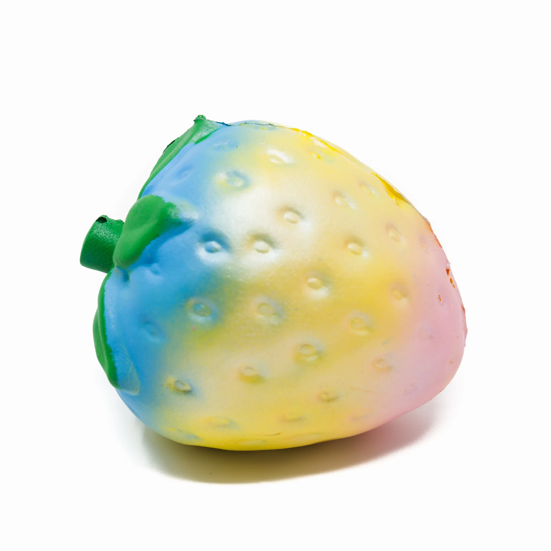 rainbow strawberry squishy
