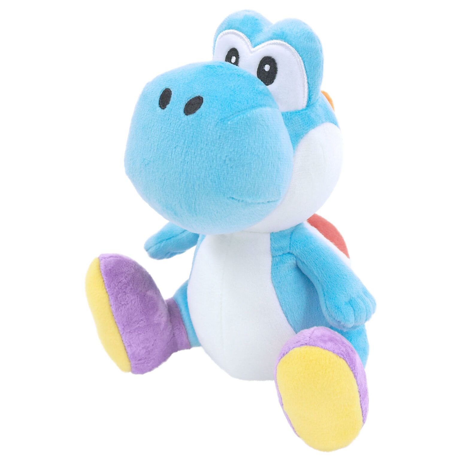 Super Mario Bros. - Light Blue Yoshi 8" Plush