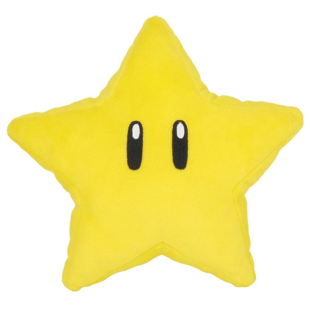 Super Mario Bros. - Super Star 6" Plush