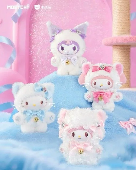 Sanrio Characters Shining Meow Squad Series Vinyl Plush Blind Box