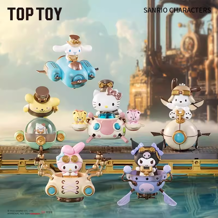 TOPTOY Sanrio Family Steampunk Series Blind Box