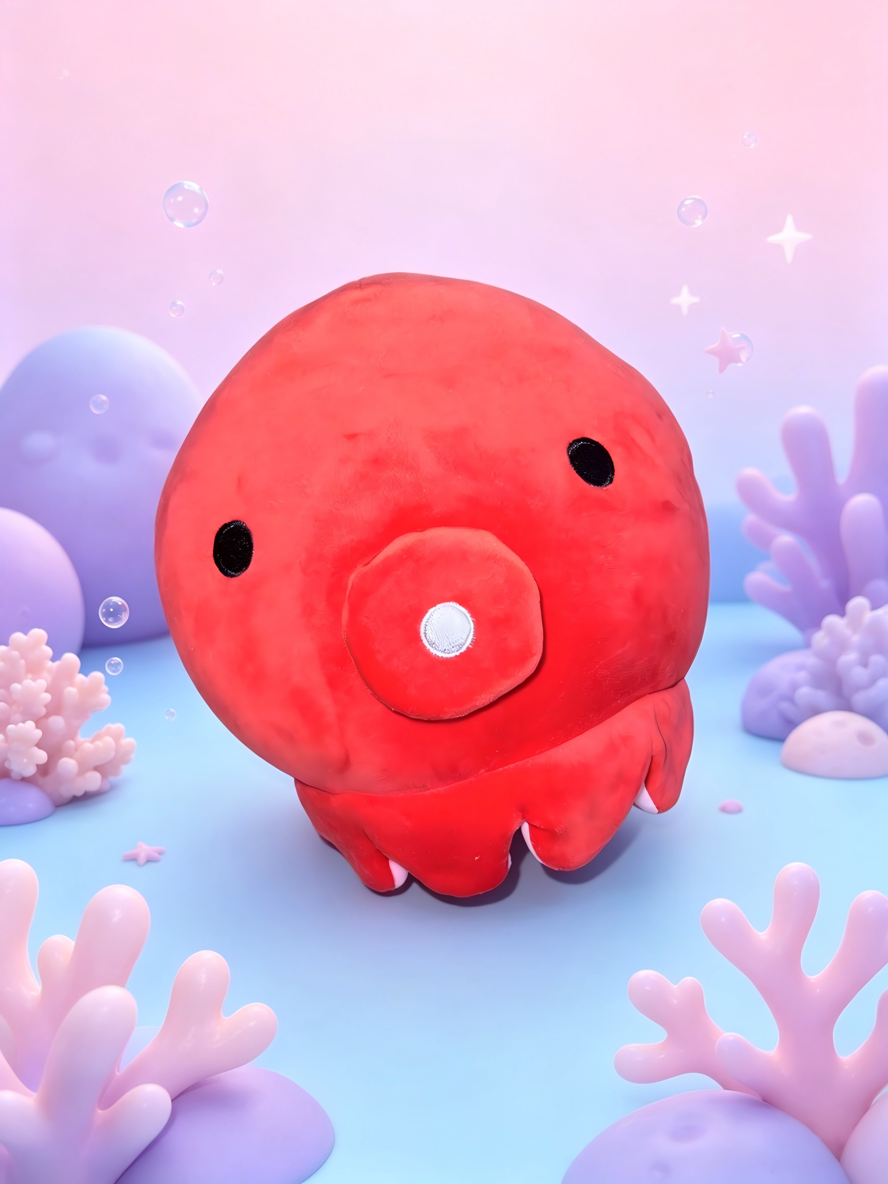 11" Ocean Shrimp Plush