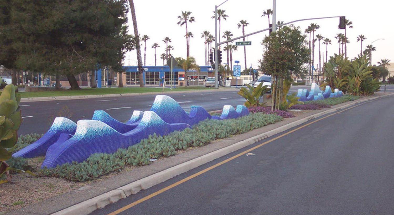 Blue Wave - Palm Avenue Median Beautification Project