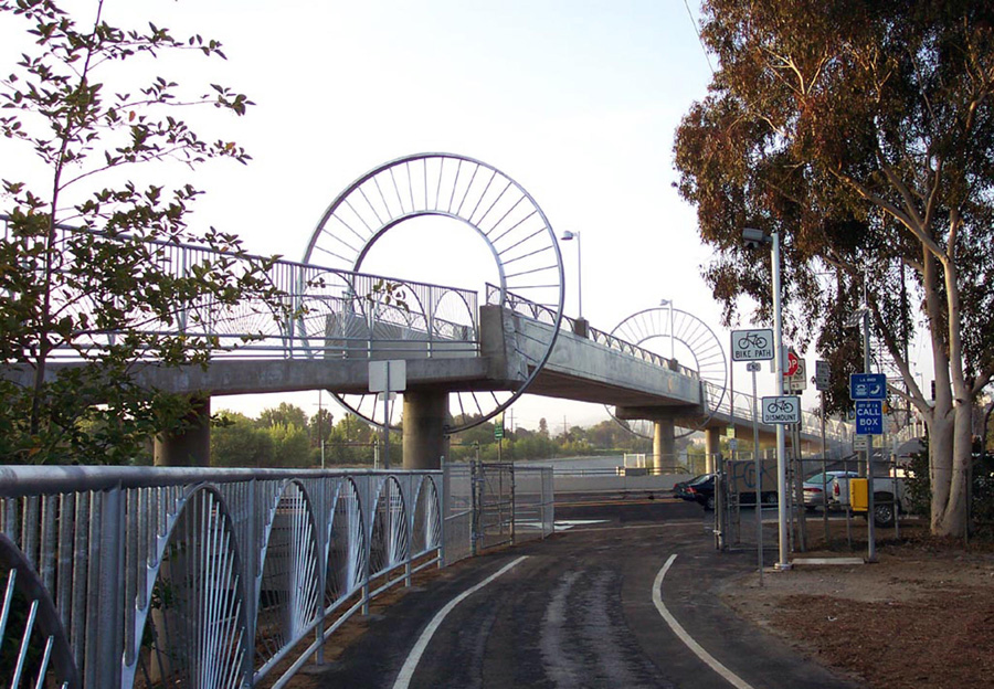 Alex Baum Bike Bridge - Los Angeles Department of Transportation