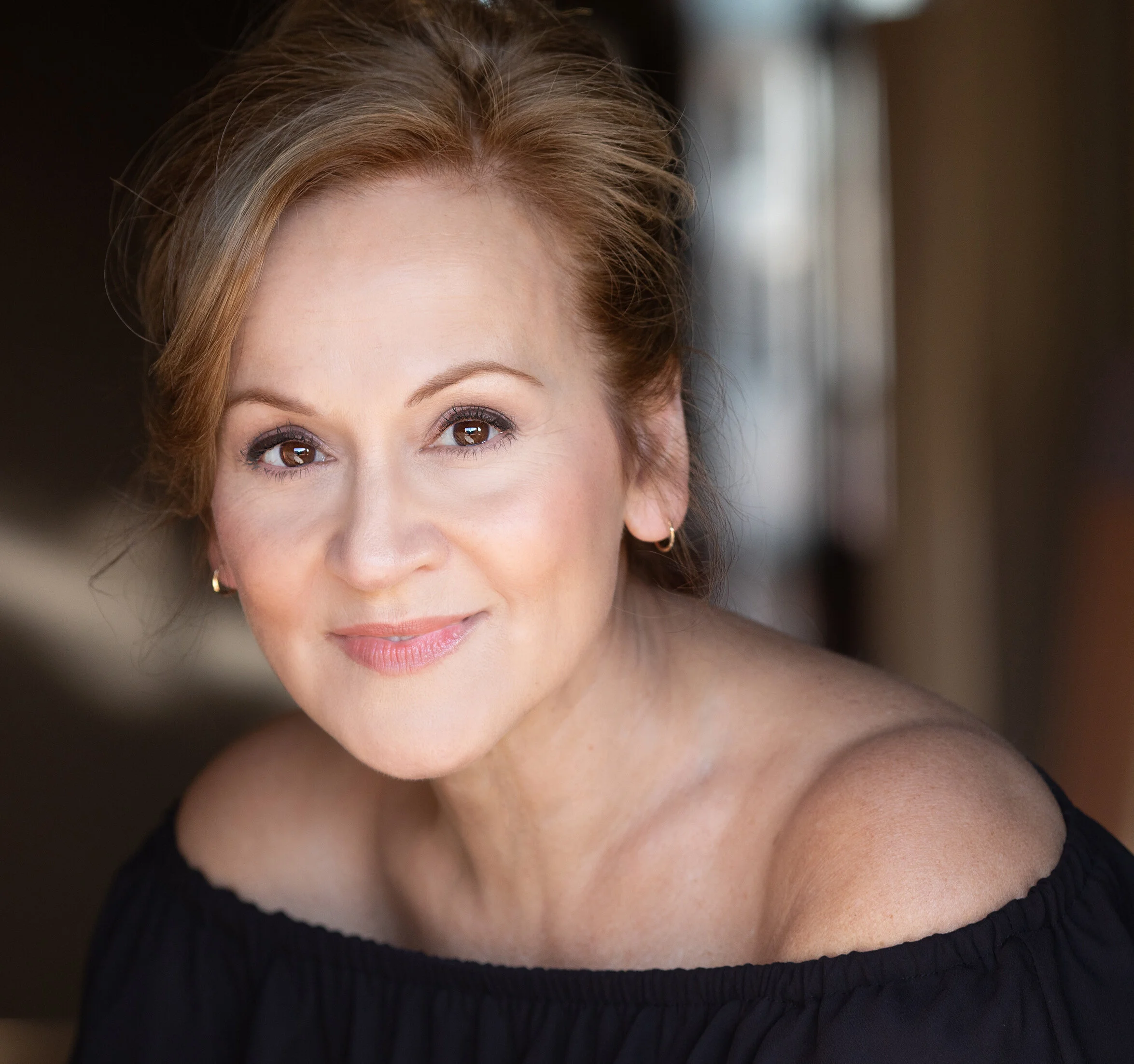 Maria Knoll Benner Updo Drama Black Off Shoulder.jpg