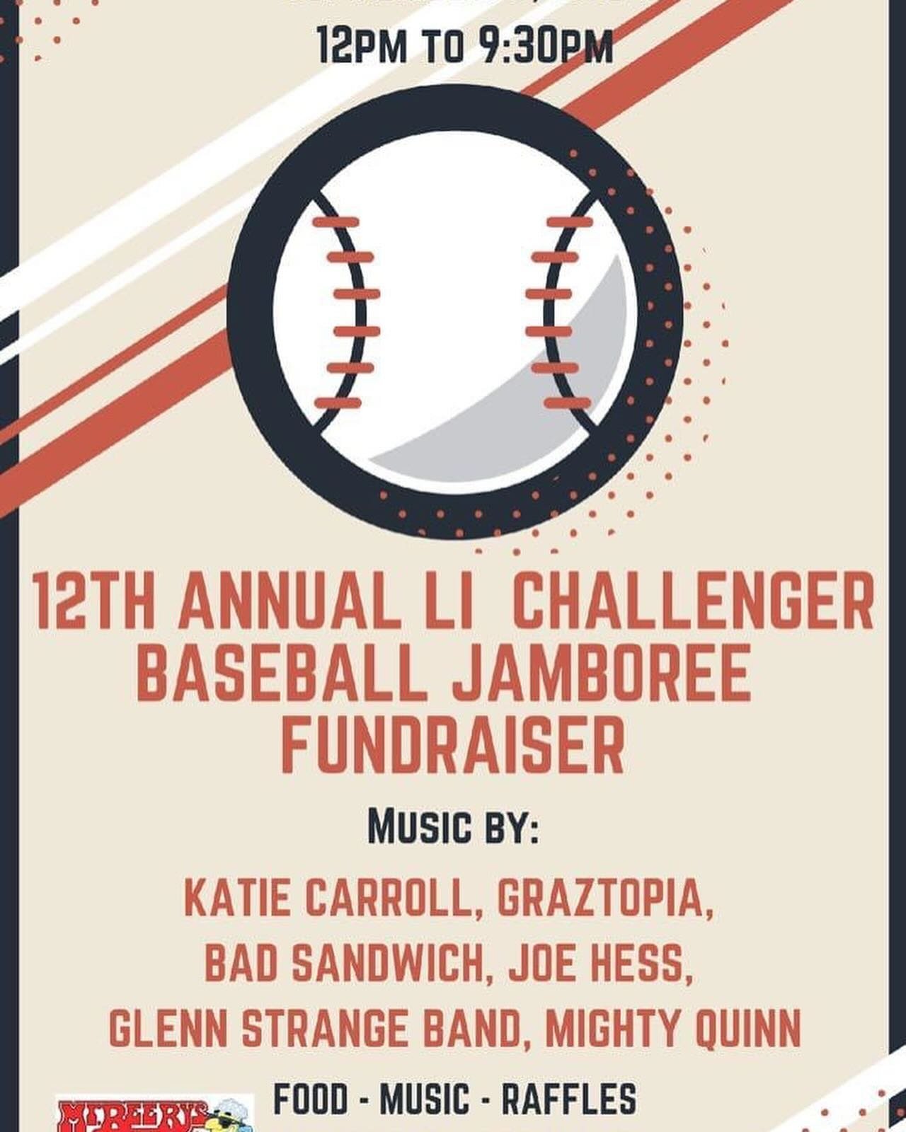 Hey now! &ldquo;Never miss a Sunday show&rdquo; as they say and this Sunday (9/8) there&rsquo;s a show happening @mrbeerysbethpage in Bethpage, NY for L.I. Challenger Baseball League. I&rsquo;m hitting the stage for my set from 1:30-2:45pm. but&helli