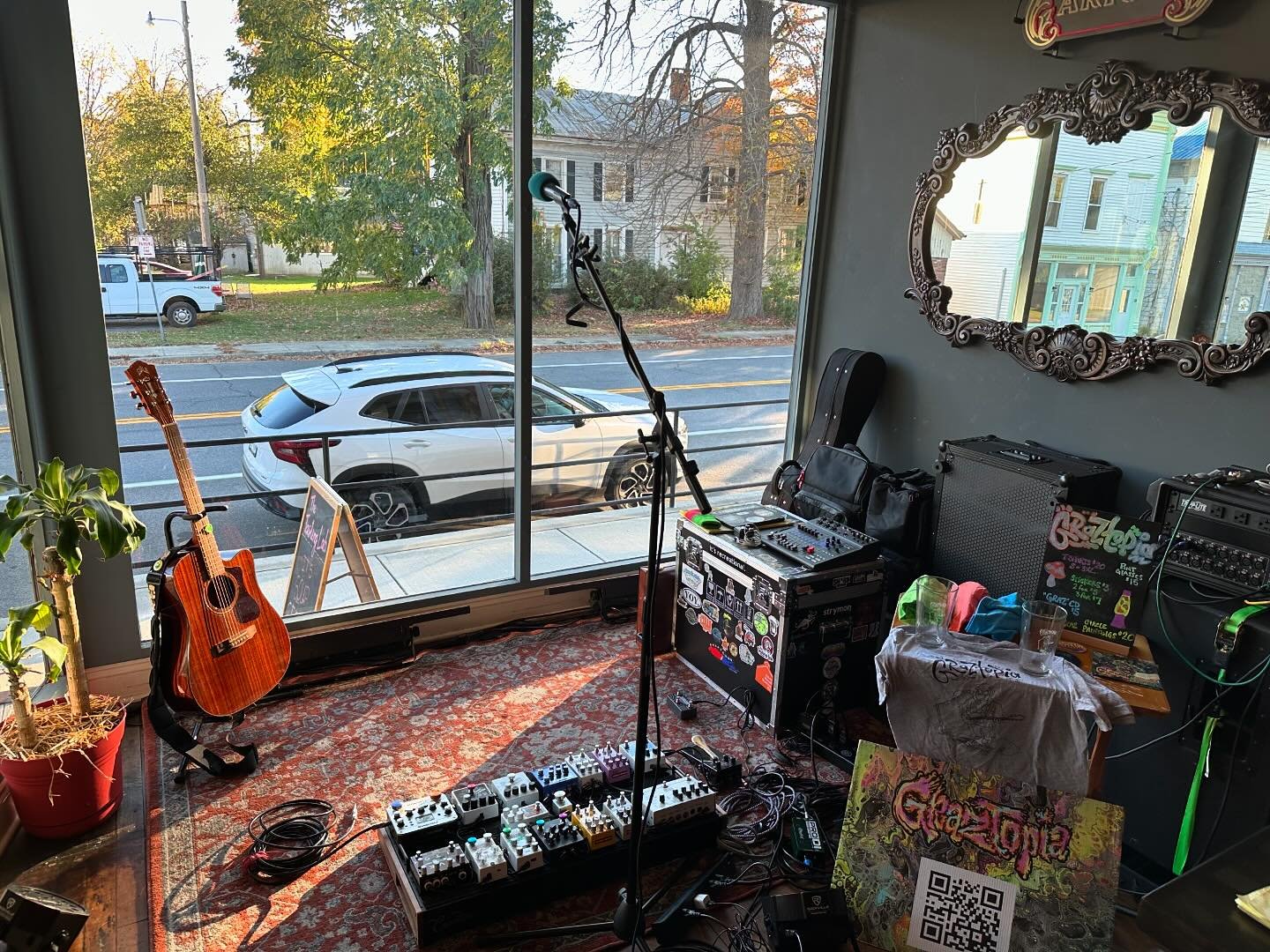 Hey now! The stage is set and ready. Last night was great fun as it always is from @the_tasting_lab and the fine folks of Greenville, NY. So if you missed last nights show, I&rsquo;m going to attempt to live stream the whole show tonight on Facebook 