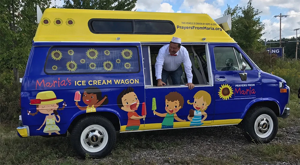 Ice Cream provided by Maria’s Ice Cream Wagon