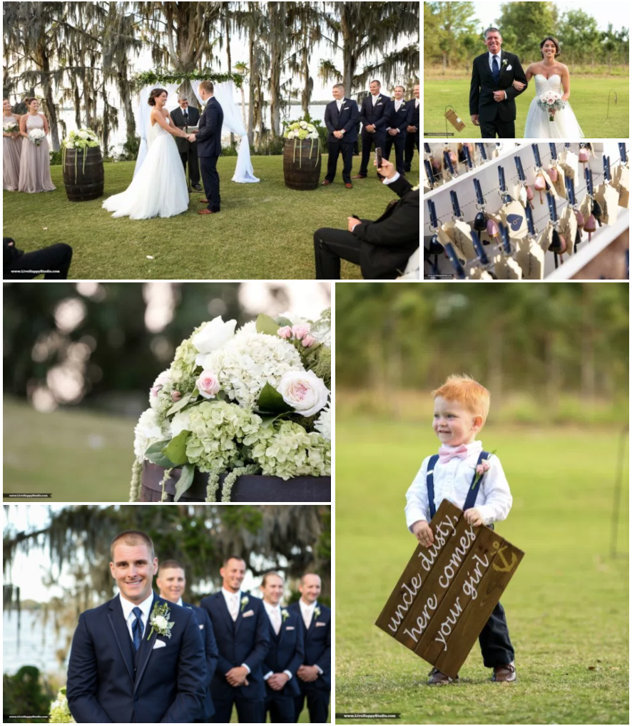 Bluegrass Chic - Mission Inn Marina nautical wedding