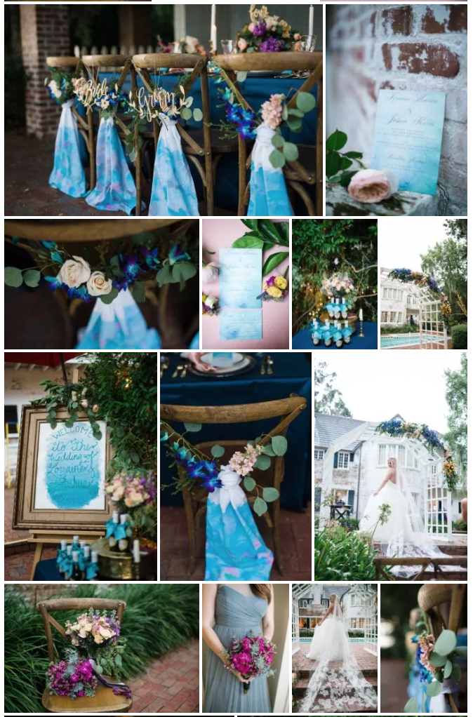 Bluegrass Chic - Watercolor Floral Wedding