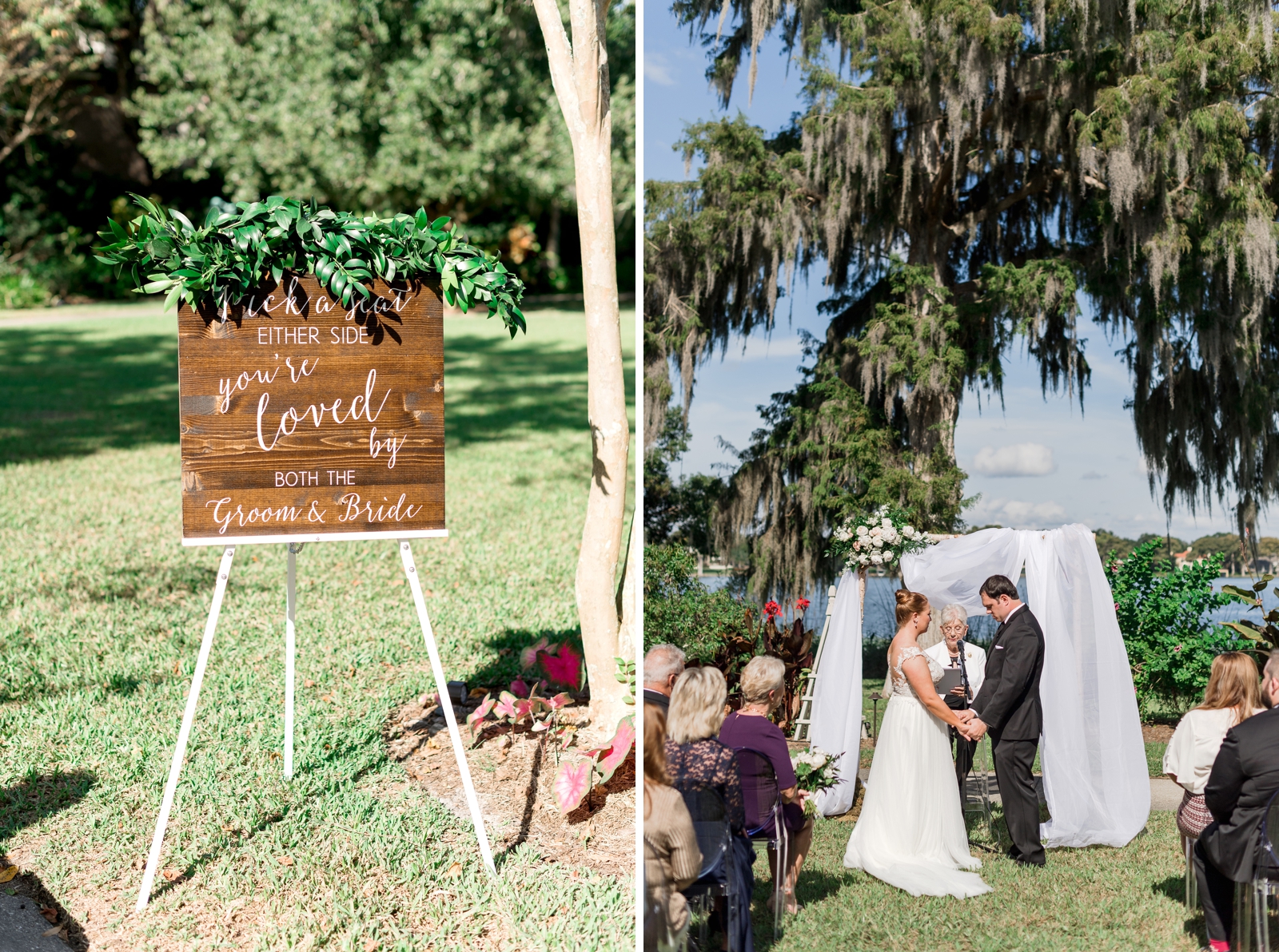 Bluegrass Chic - Ceremony Arch with Drape