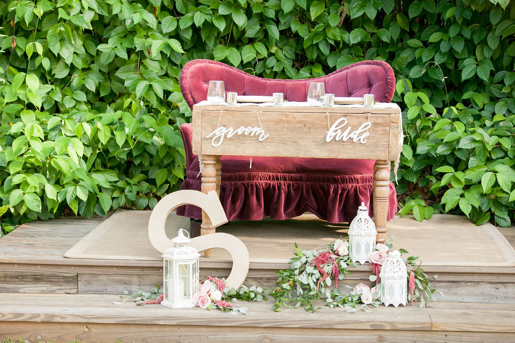 Bluegrass Chic - sweetheart table