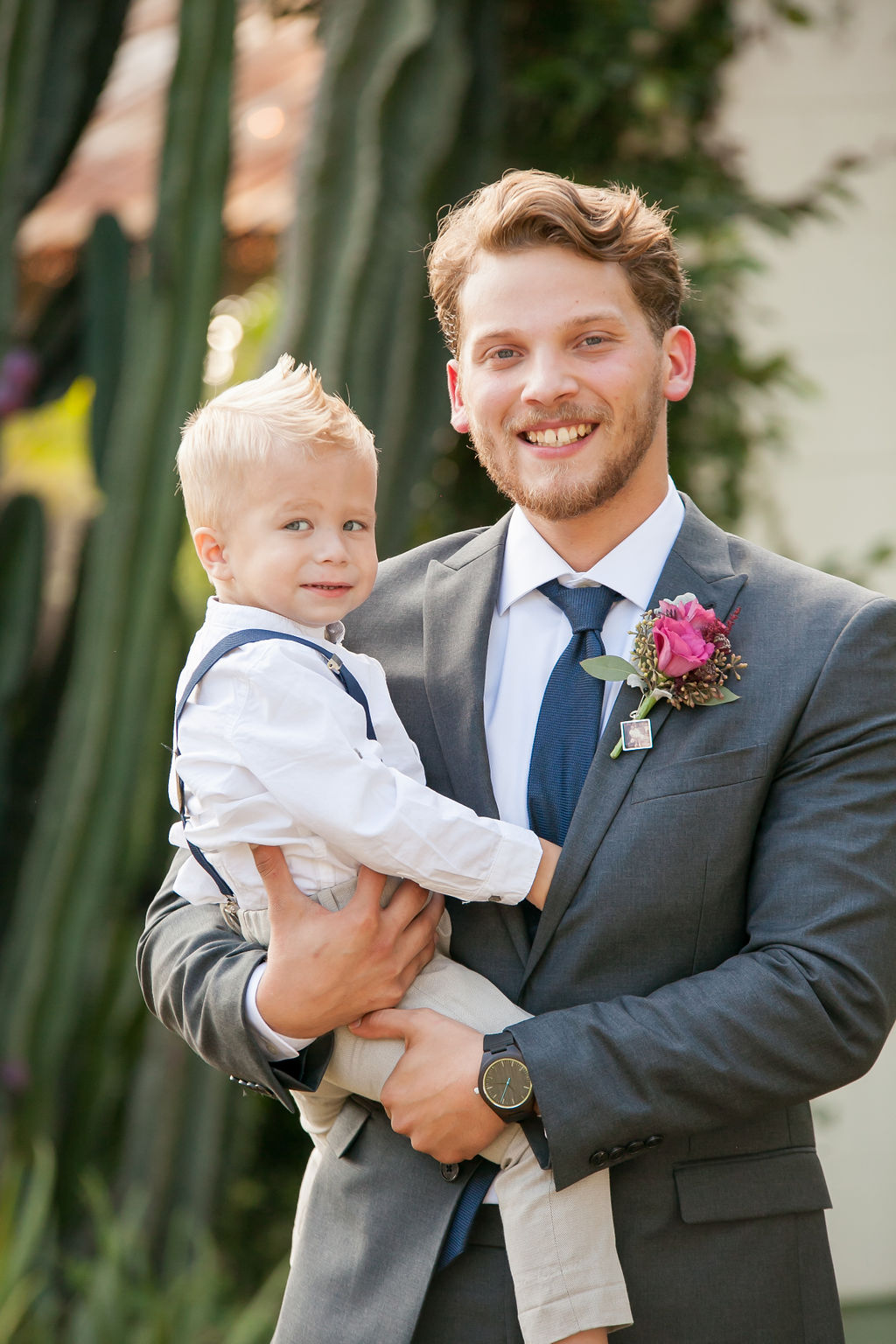 Bluegrass Chic - Groom with ring bearer