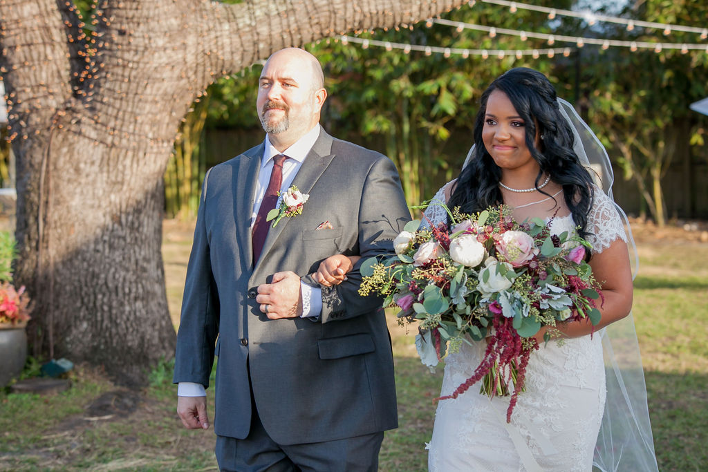 Bluegrass Chic - Father walking bride down aisle