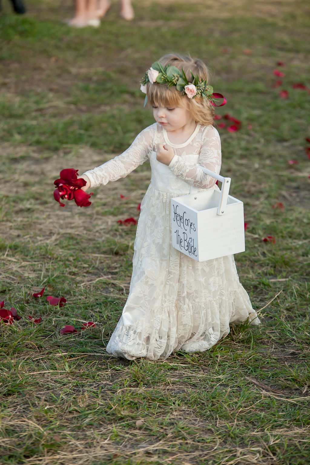 Bluegrass Chic - boho flower girl