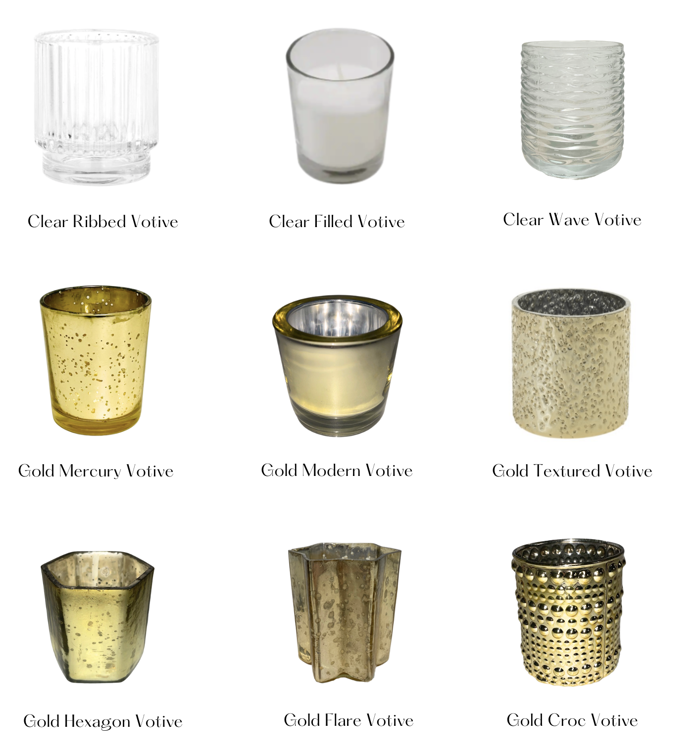 Candle options Bluegrass Chic