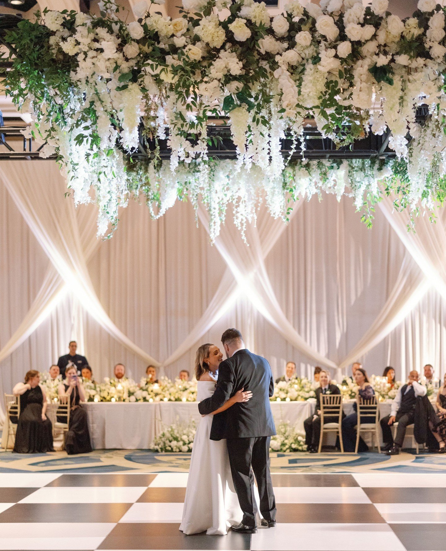 ....if a Floral Chandelier is your DREAM👀✨️ Then we are the team for you!!⁠
⁠
Swipe to see our couple's reaction and how this chandelier totally transformed the evening! Let's chat today about YOUR floral chandelier!⁠
-⁠
Photo: @ktcrabbphoto⁠
Video: