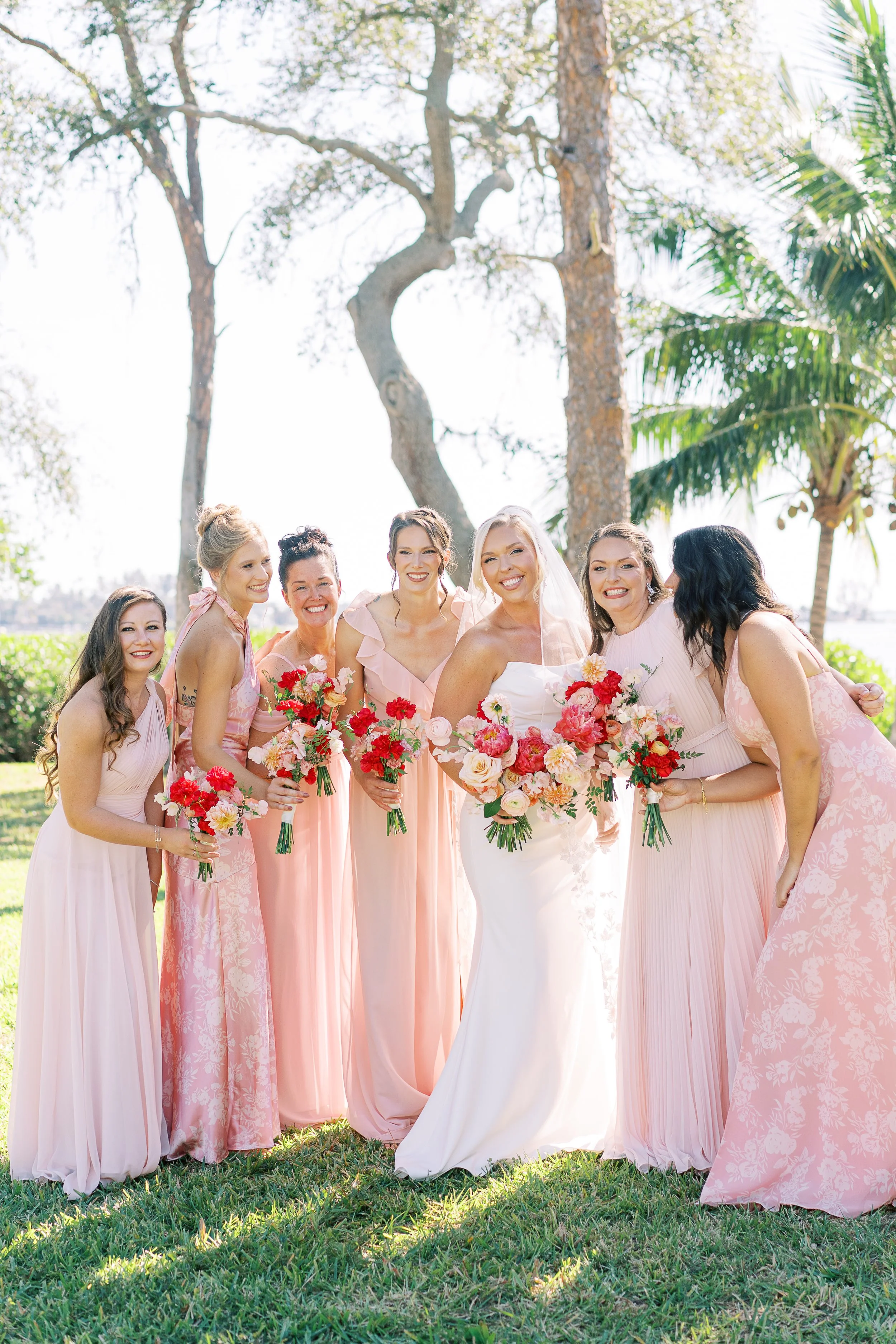Blush &amp; Hot Pink Wedding Inspiration at Jubilee Estate