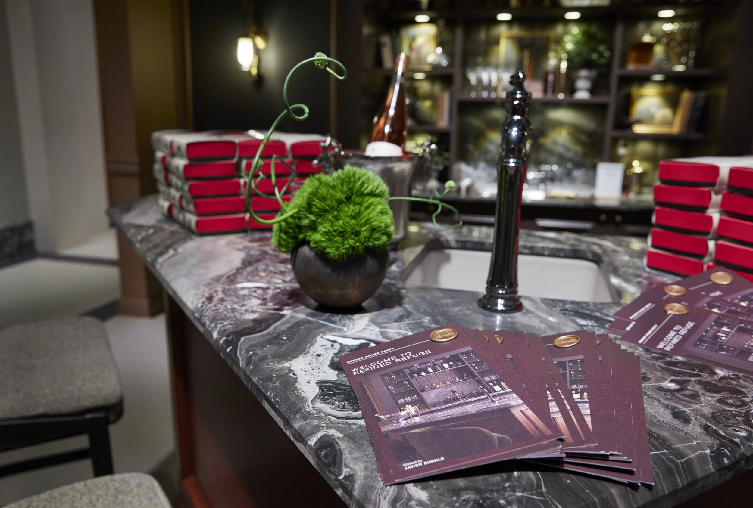 Modern Corporate Event Florals Bluegrass Chic
