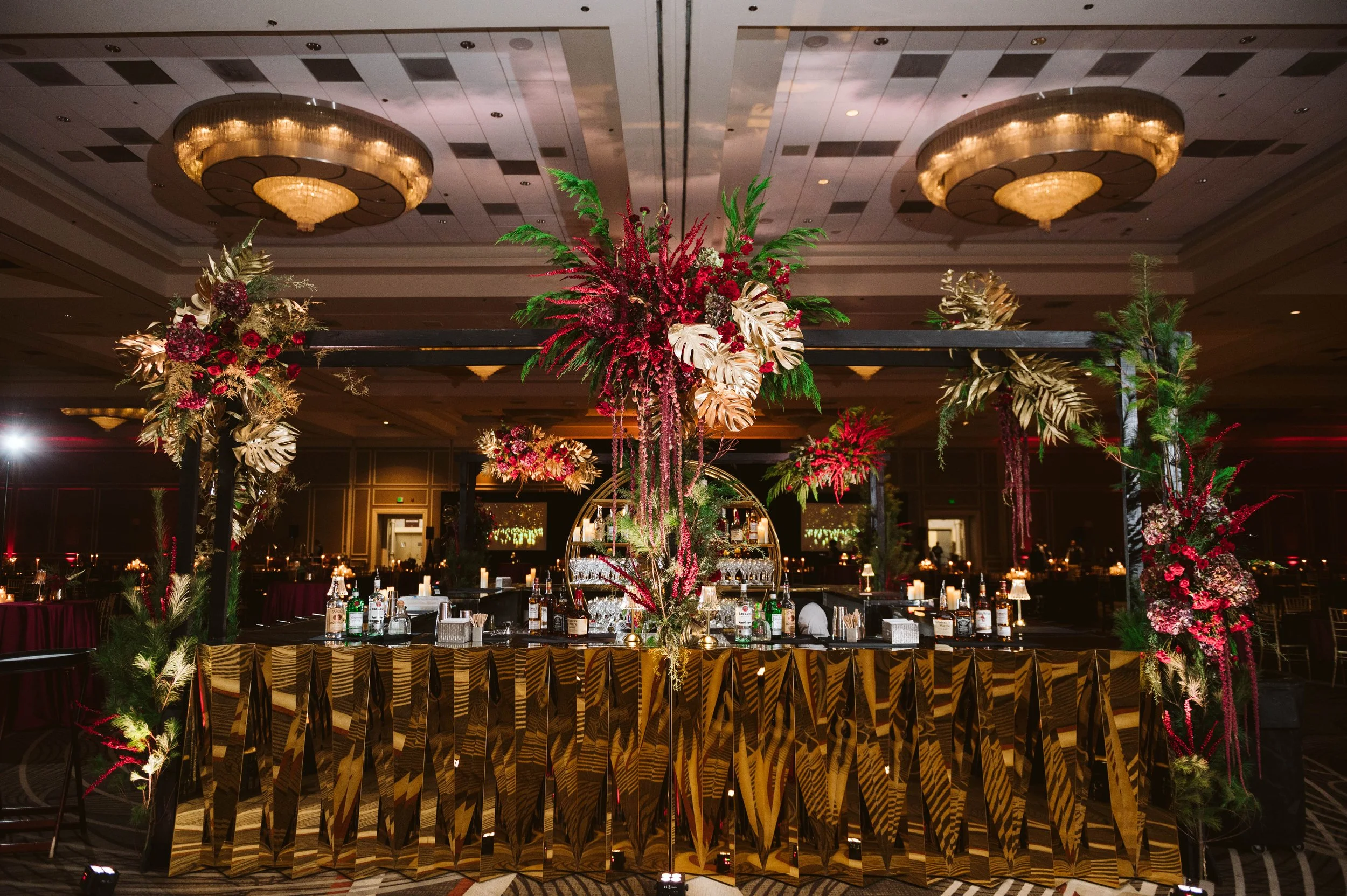 Bluegrass Chic Orlando Corporate Event Florist | Holiday Celebration Floral Design