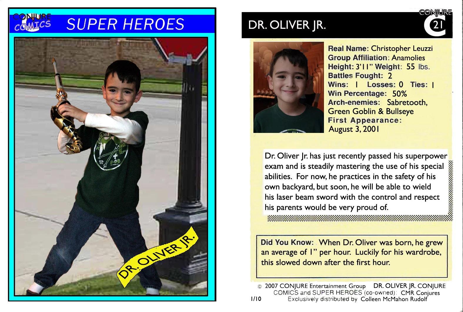 Dr Oliver Jr.