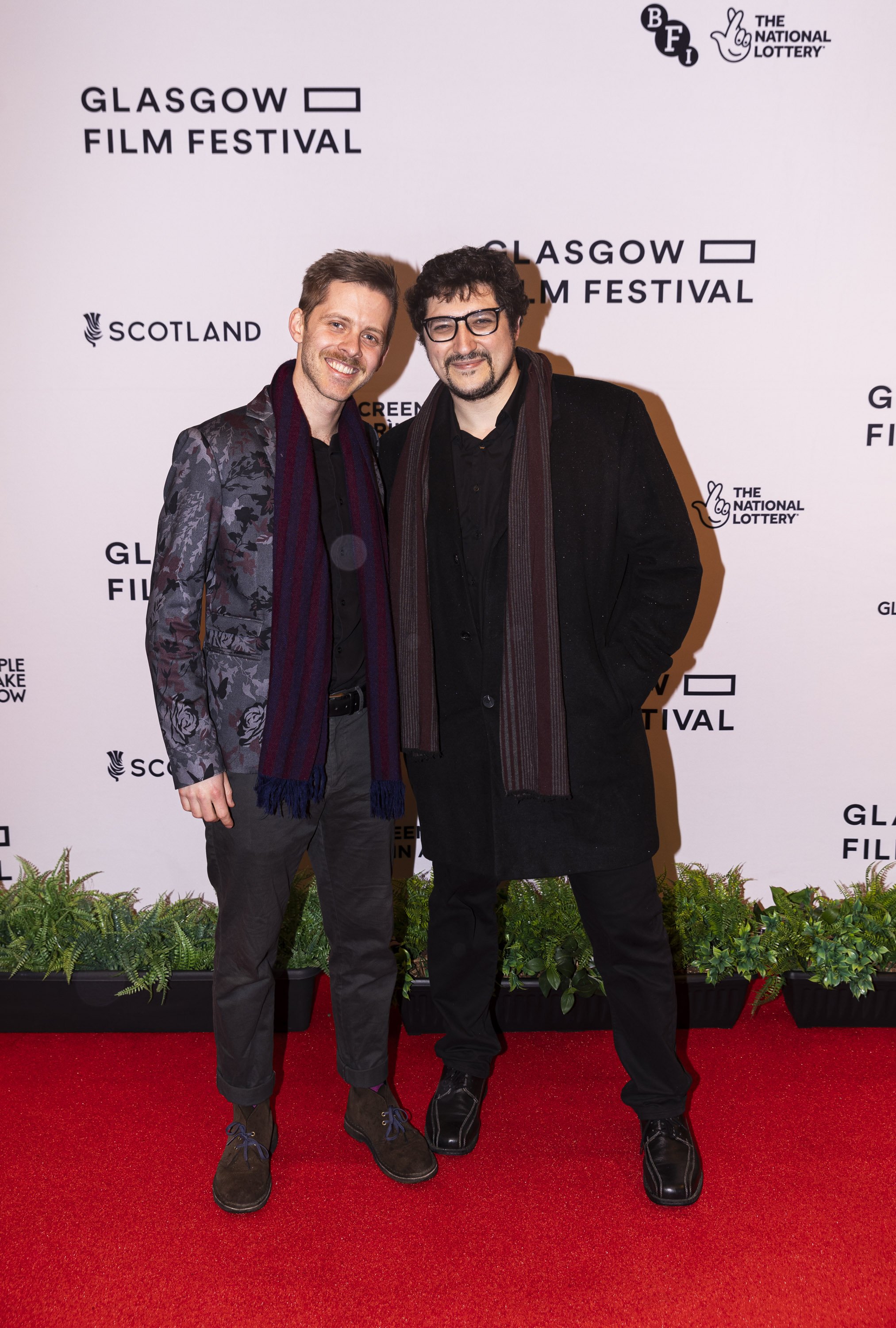Jackson Jarvis ( Director of Photography ) and Daniel V. Masciari ( Writer/Director ) at the Glasgow Film Festival (Photography by Eoin Carey)