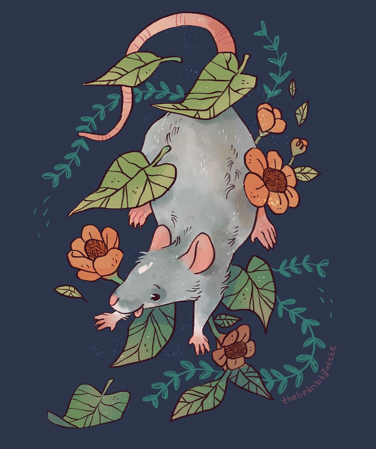 Updating a couple prints for Ratapalooza at the end of February an ECCC beginning of March, here&rsquo;s the first. This will be my first time at both events, be sure to stop by and say hello!