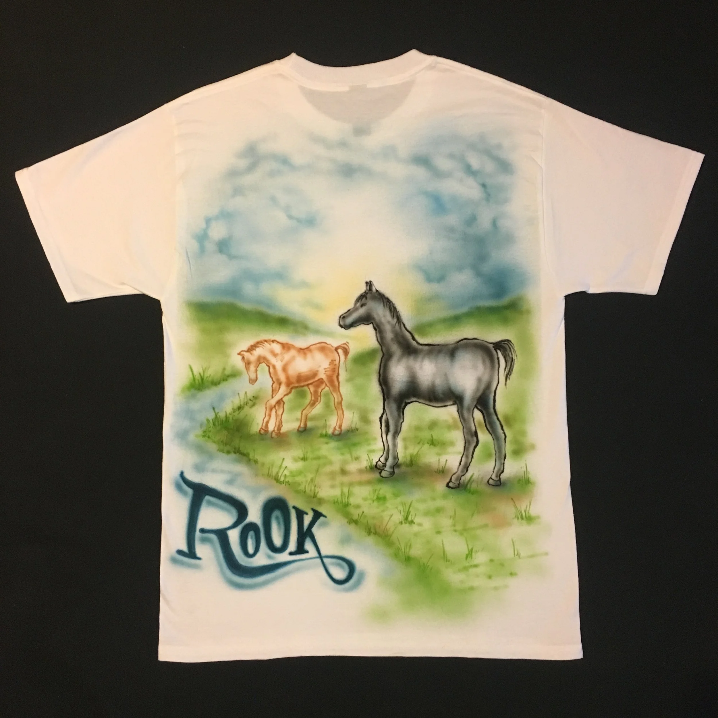 Custom airbrush t-shirt 