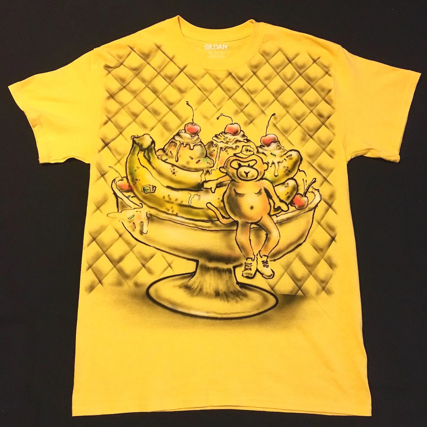 Custom airbrush t-shirt, 2019
