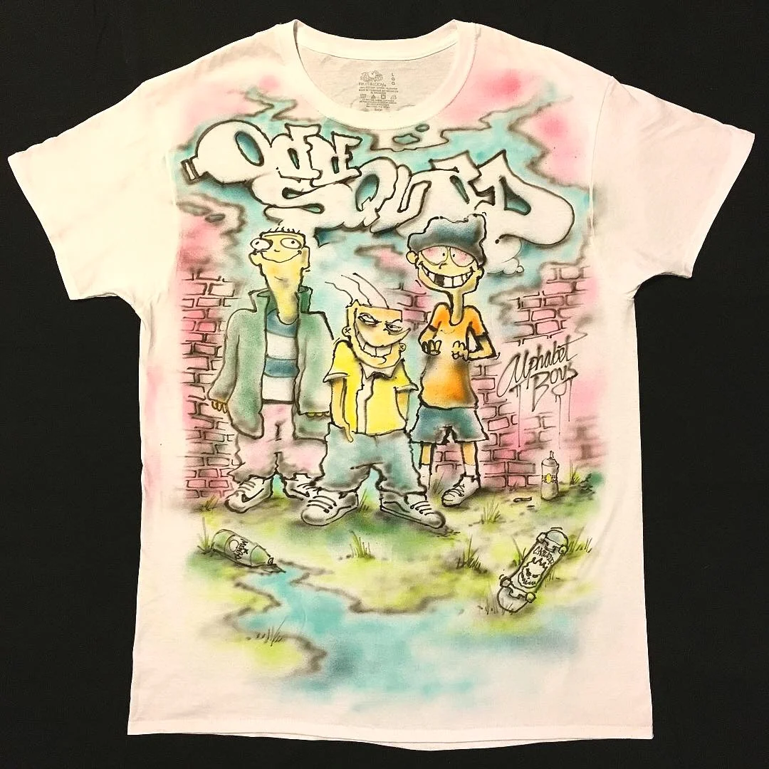 Custom T-Shirt, Airbrush. 2019