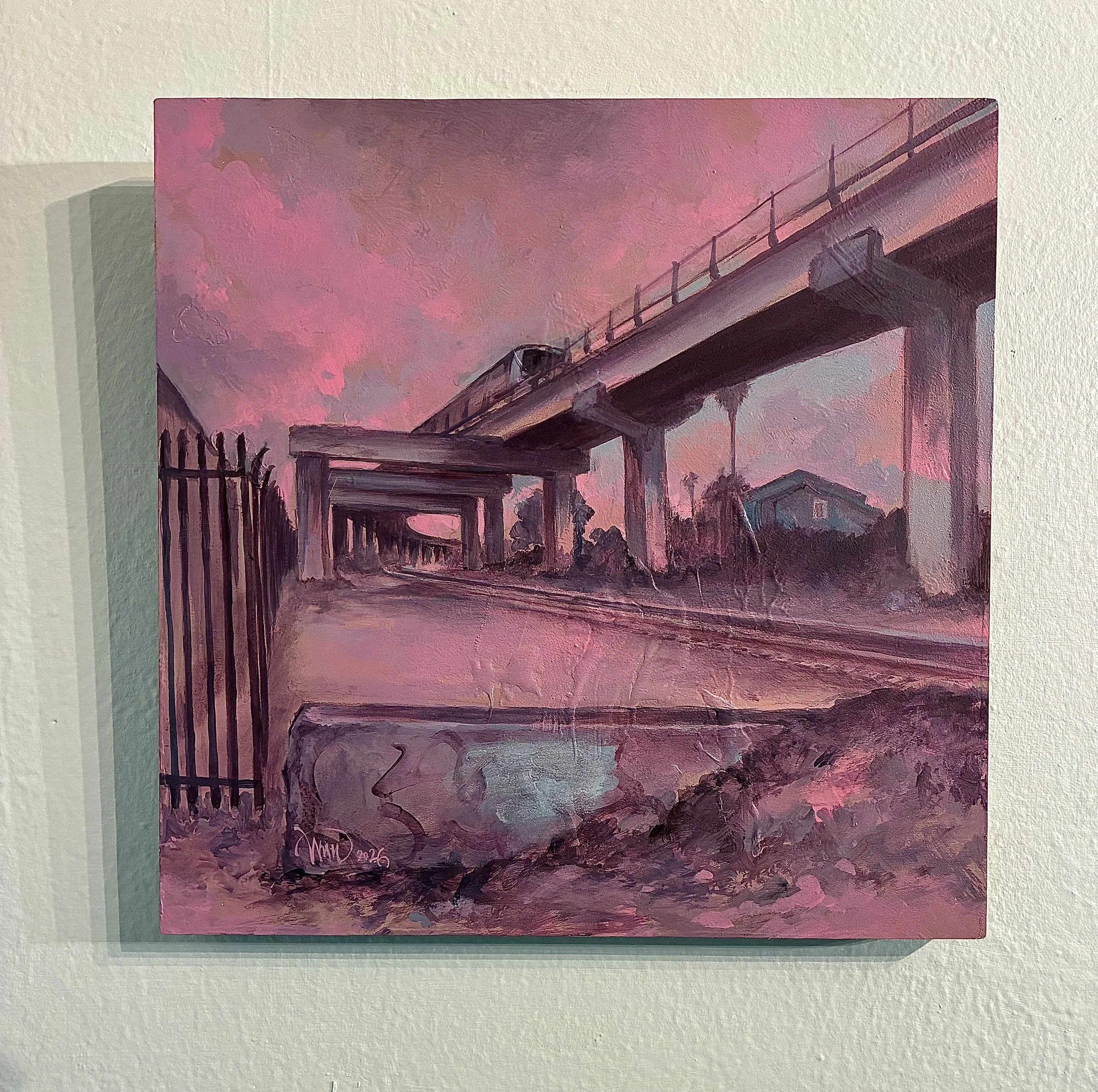 San Leandro Tracks, 12x12%22. 2026.jpeg