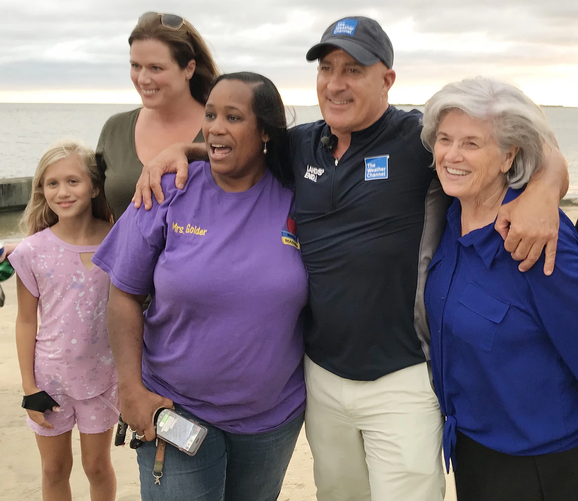 No, Jim Cantore did not call Mississippi a land mass