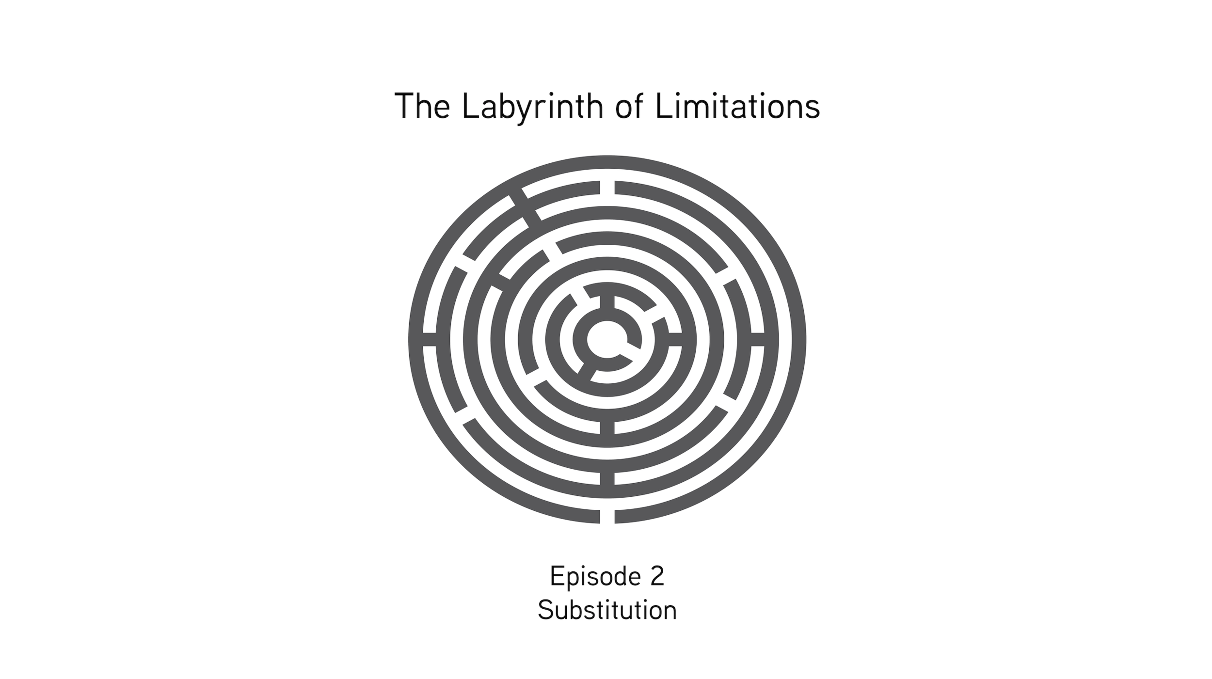 Episode 2: Substitution