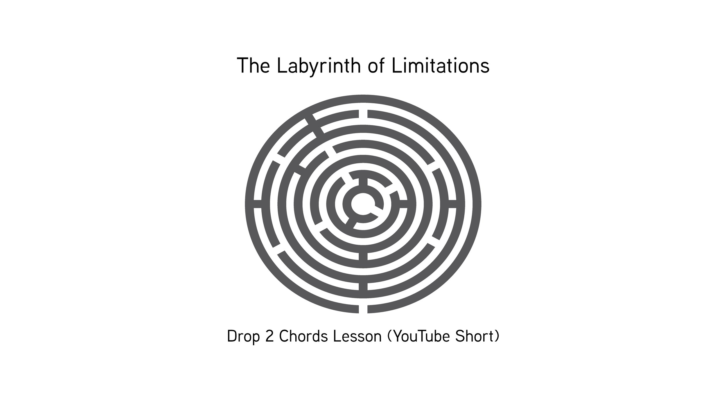 Drop 2 Chords Lesson (YouTube Short)