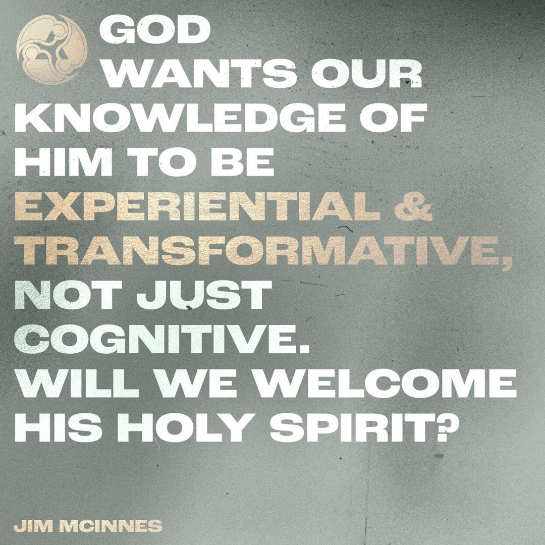 Talk Up!

How good is this teaching series on Ephesians! In his third talk, Jim McInnes explores what it means to really know God. Available now on Spotify and YouTube. Check it out. 🙌 Links in Bio.

#ephesians #lovetoknow #eyesoftheheart