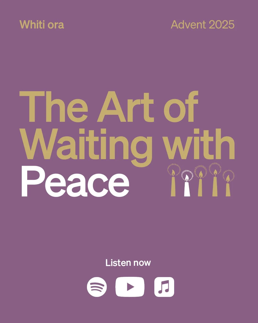 TALK UP 🎧🕯🕯

Second week of Advent feat. Josiah Burton. Links in bio.

#advent #saintaugustines #peace