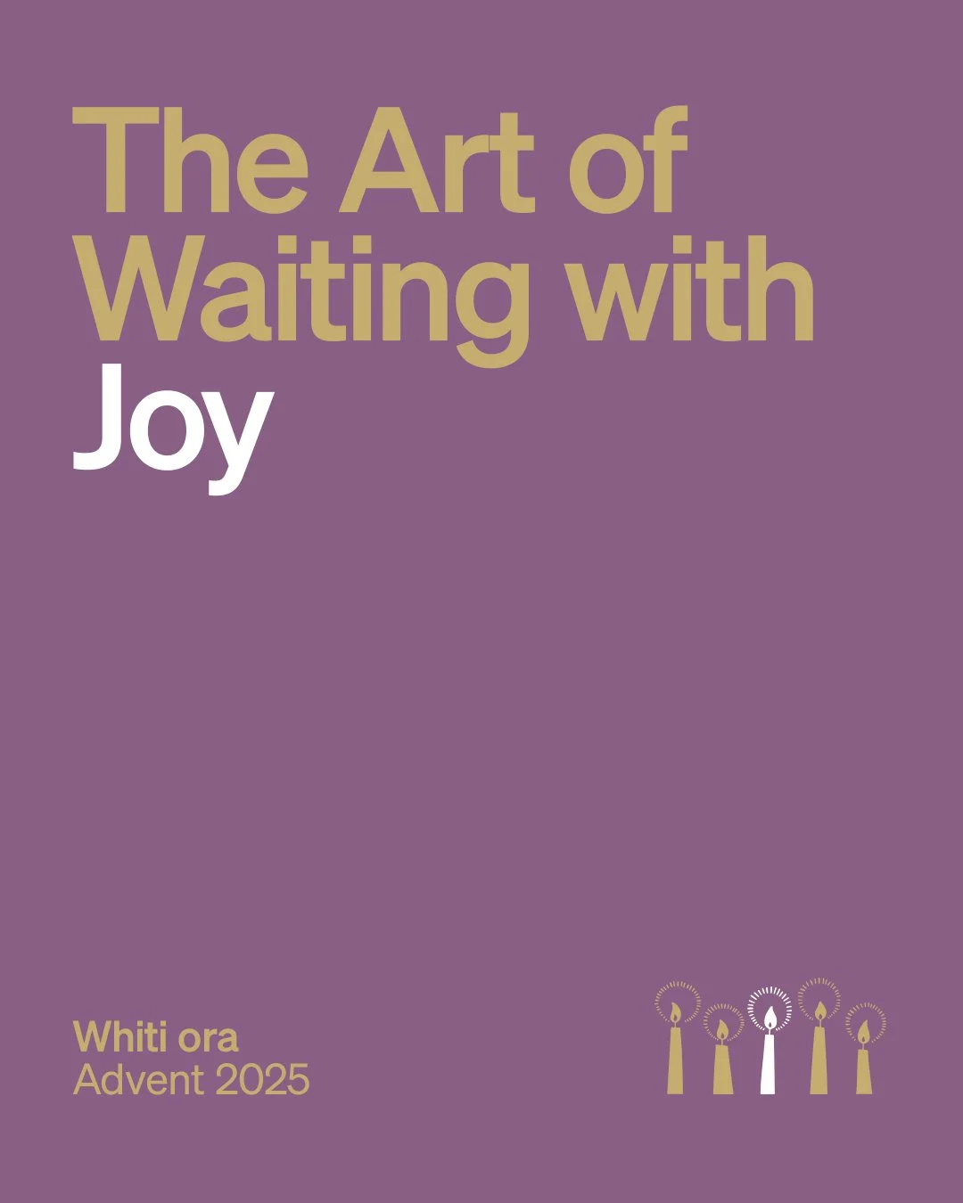 COMING UP!

This Sunday is the third week of Advent, the week when we light the candle of joy. We&rsquo;re excited to have Jon Hoskin speaking on why joy is the secret to a more grounded and fulfilling life. 

Stick around after the service for coffe