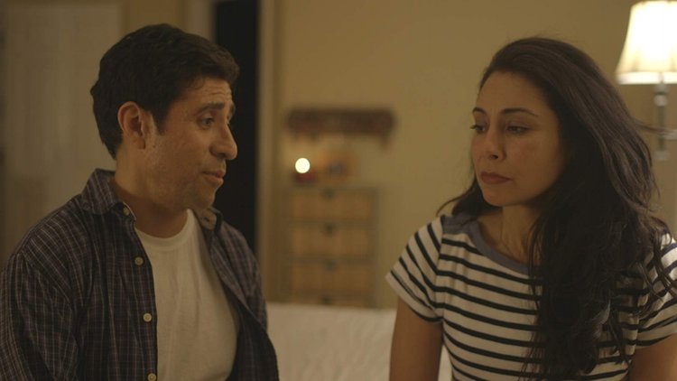 Pictured: Jasso as Magdalena opposite Armando Reyes as Miguel.