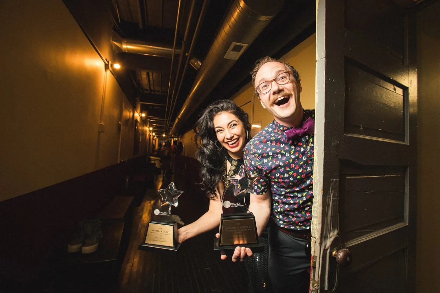 Michelle wins a Jeff Award for Grushinskaya in GRAND HOTEL