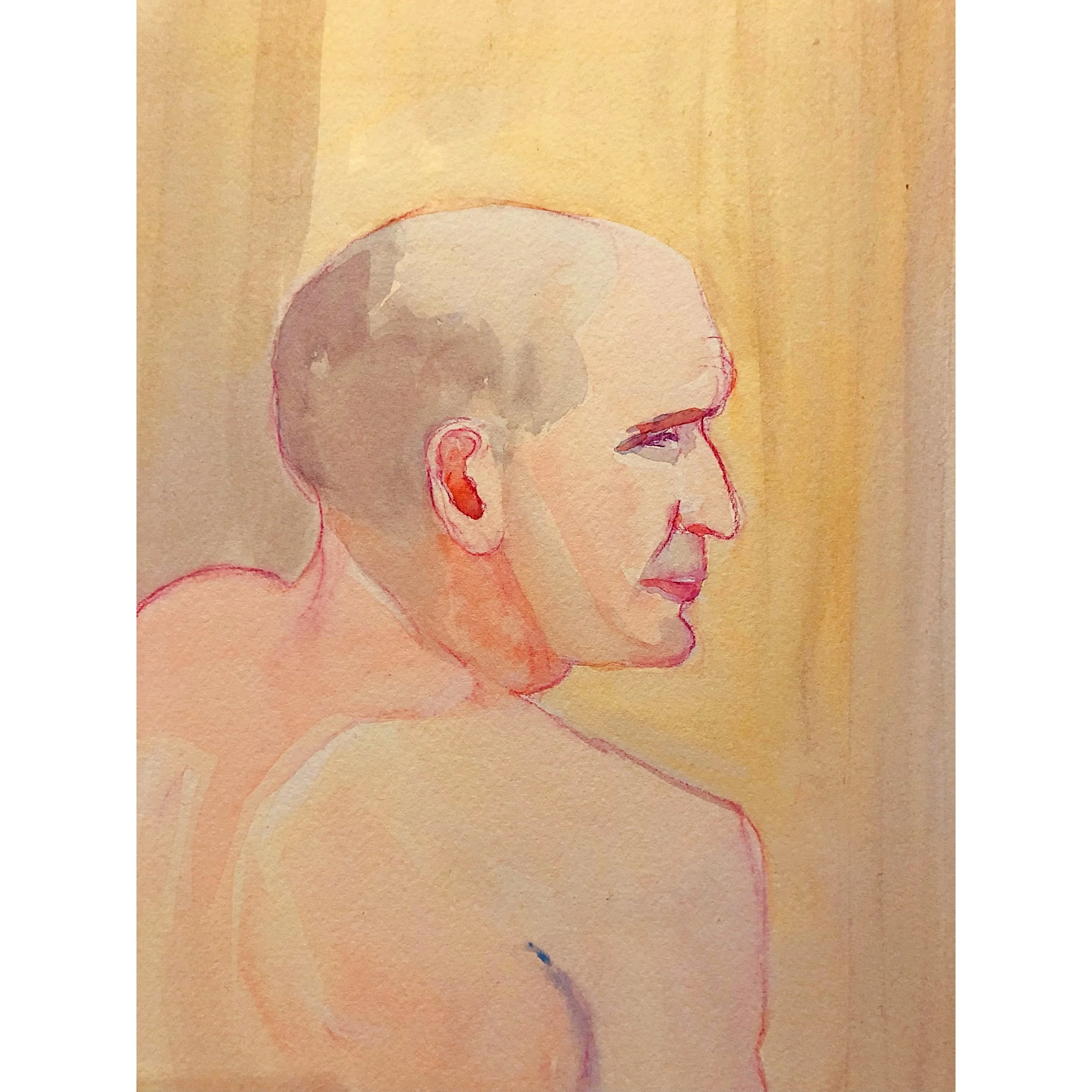 (detail) 6 hour long pose by Mel Jane Wilson