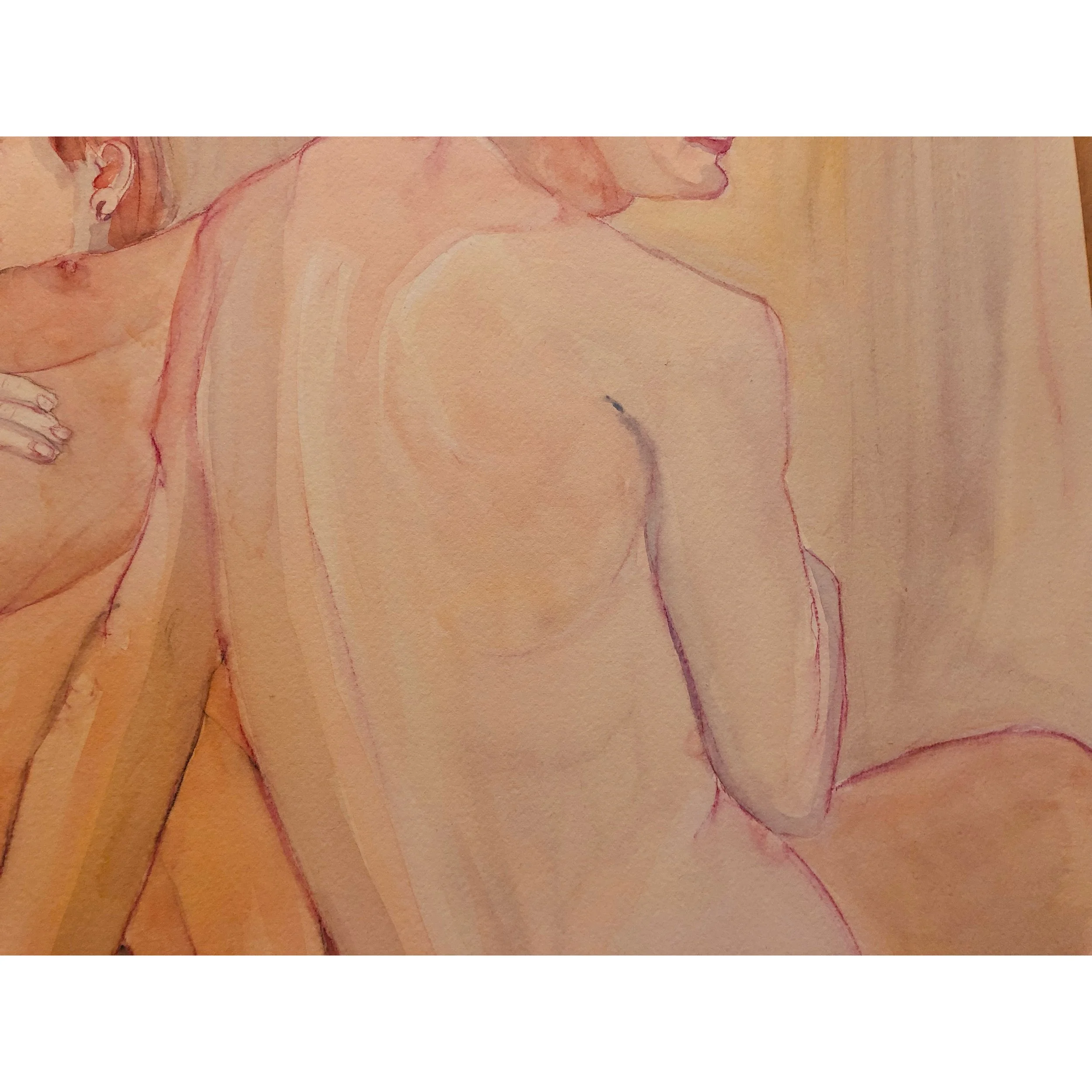 (detail) 6 hour long pose by Mel Jane Wilson
