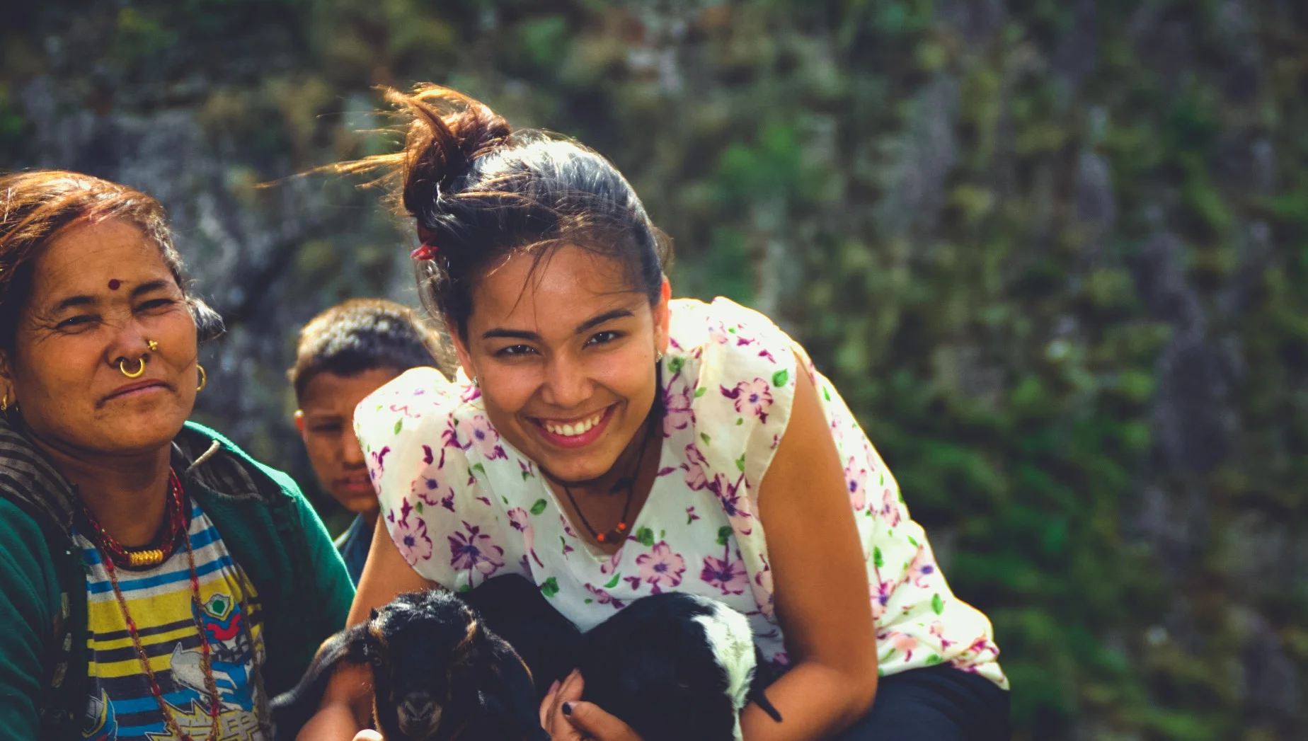 'Working with RAP3 has enhanced my confidence to smile and I believe I am one of the few fortunate who came from an area as rural as mine.' Nabina Mahar (centre), an engineer who completed the RAP graduate scheme