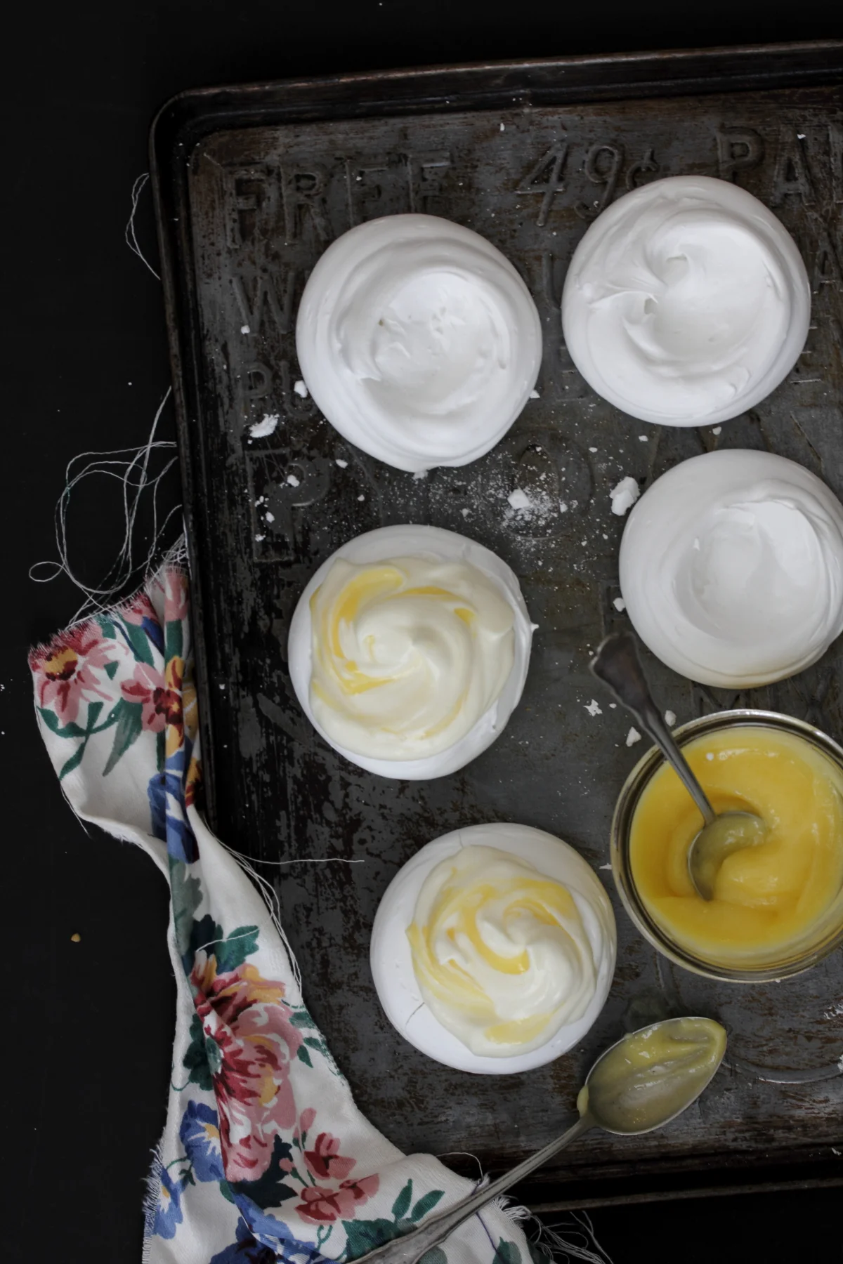Mini Lemon and pistachio pavlovas {gluten-free} and a new blog