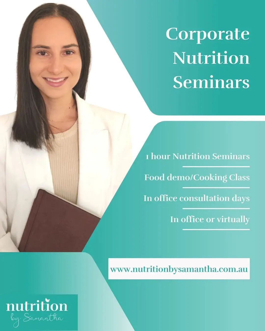 Did you know you can organise nutrition seminars for your workplace?💡

Workplace wellness initiatives have been shown to improve the productivity of your company, reduce absenteeism, improve company morale and overall job satisfaction. 

After worki