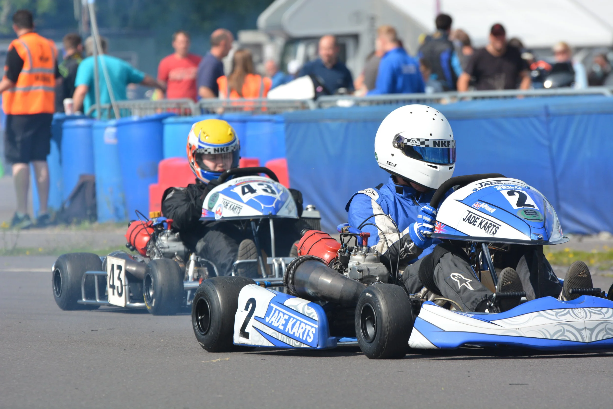 SUPER 4 GEARBOX ROUND - HUNTS KART RACING CLUB, KIMBOLTON - FORMULA SUPERKART 250 MONO