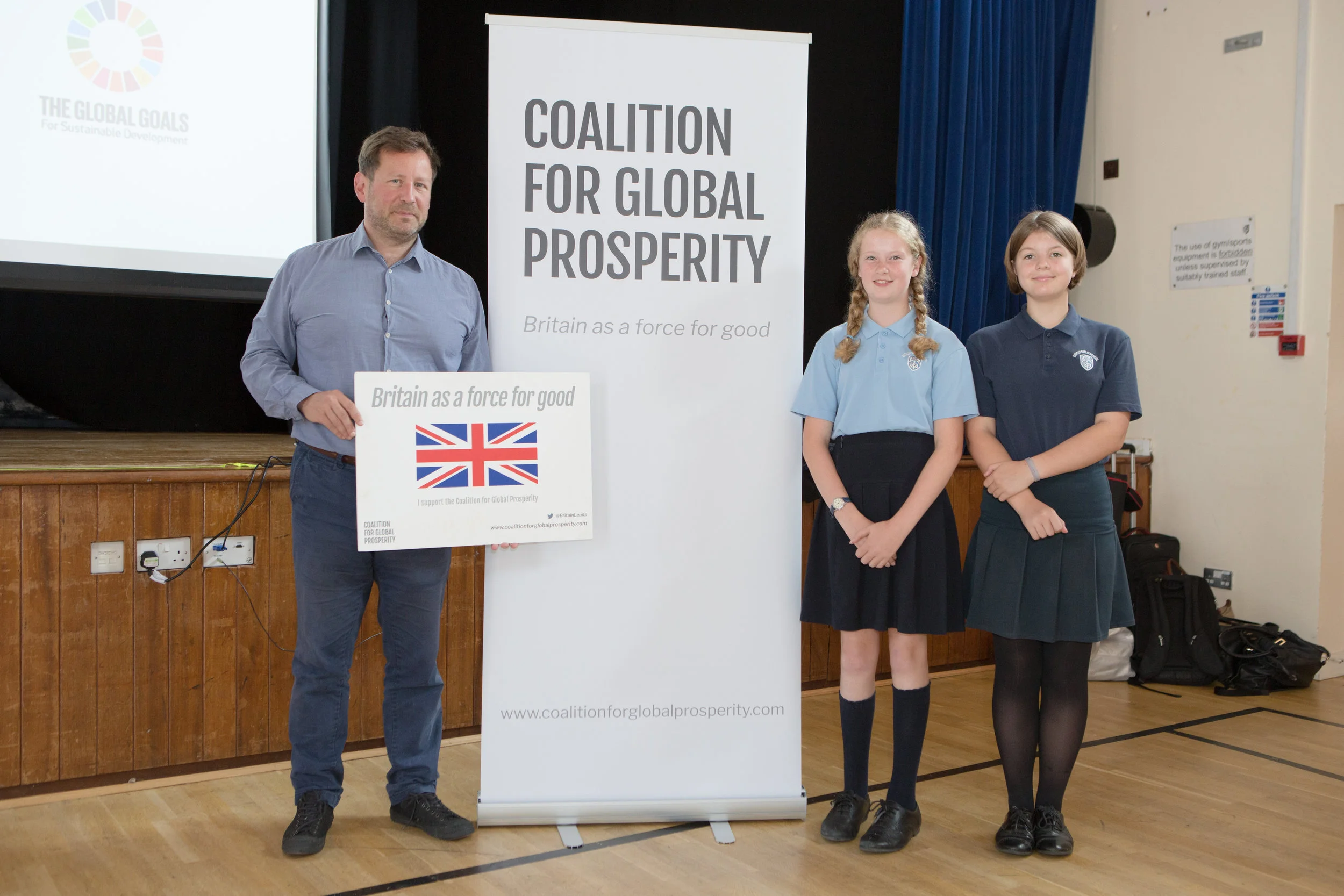 The Rt Hon Edward Vaizey MP at Didcot Girls School