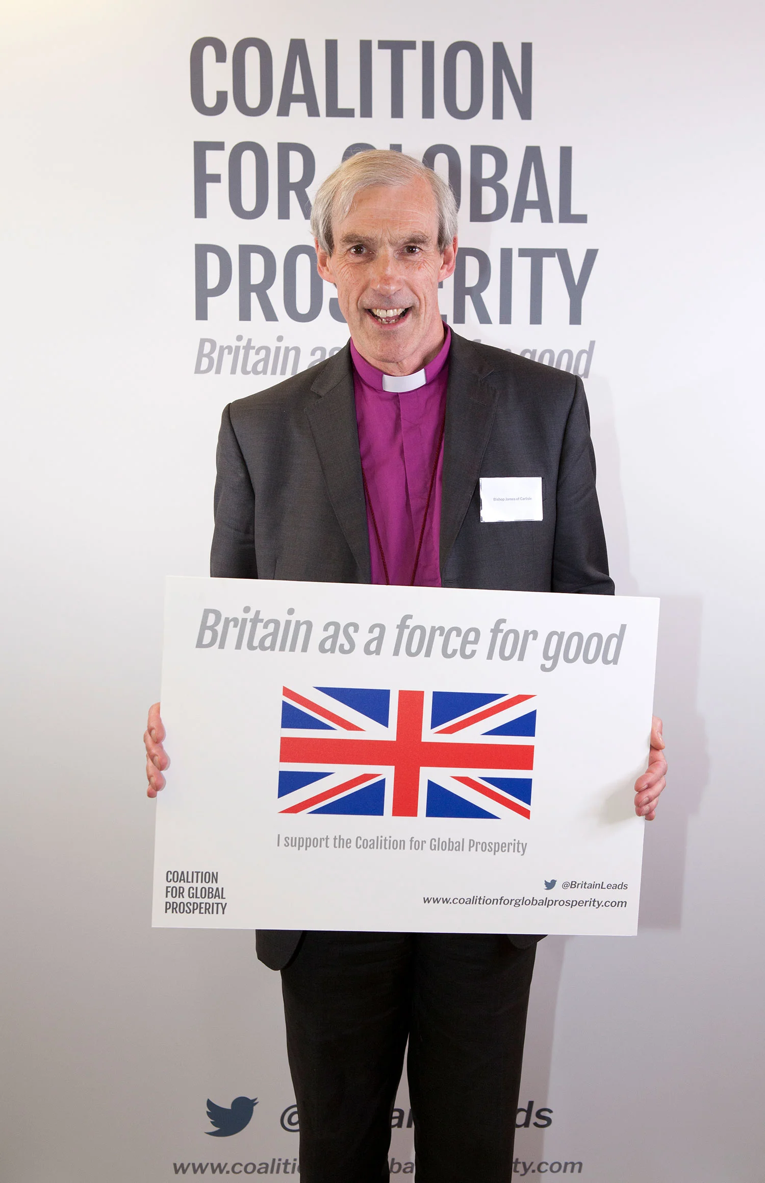 The Rt Rev. the Lord Bishop James of Carlisle