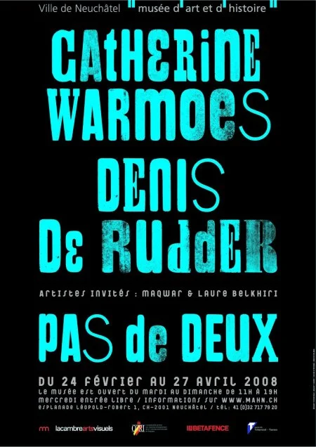 Affiche de l'exposition, visible du 24 février au 27 avril 2008