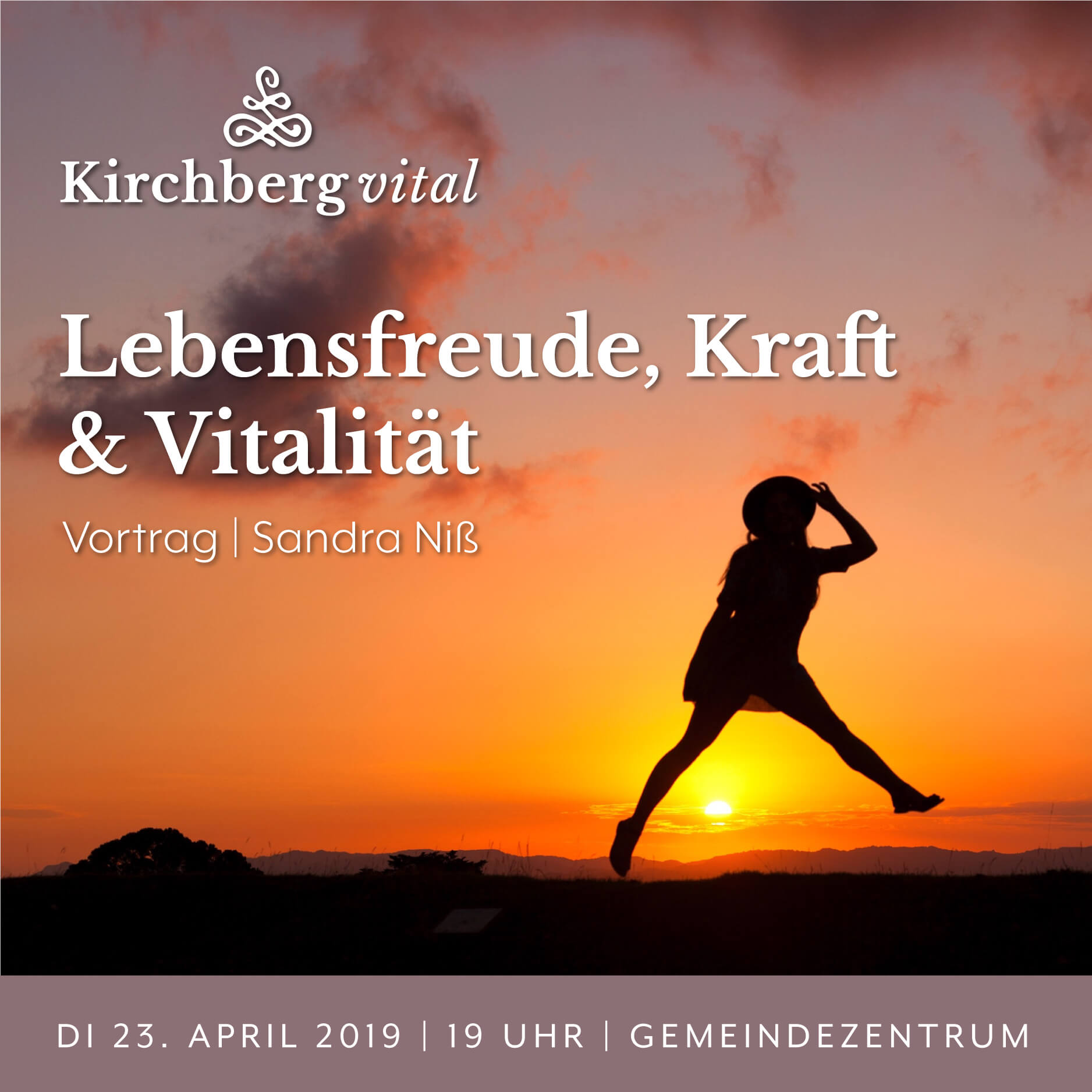 Lebensfreude, Kraft &amp; Vitalität | Vortrag